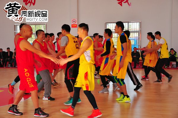 鑫海集团2016黄冈城区篮球邀请赛开幕